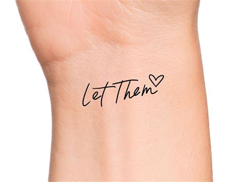 meaning behind let them tattoo